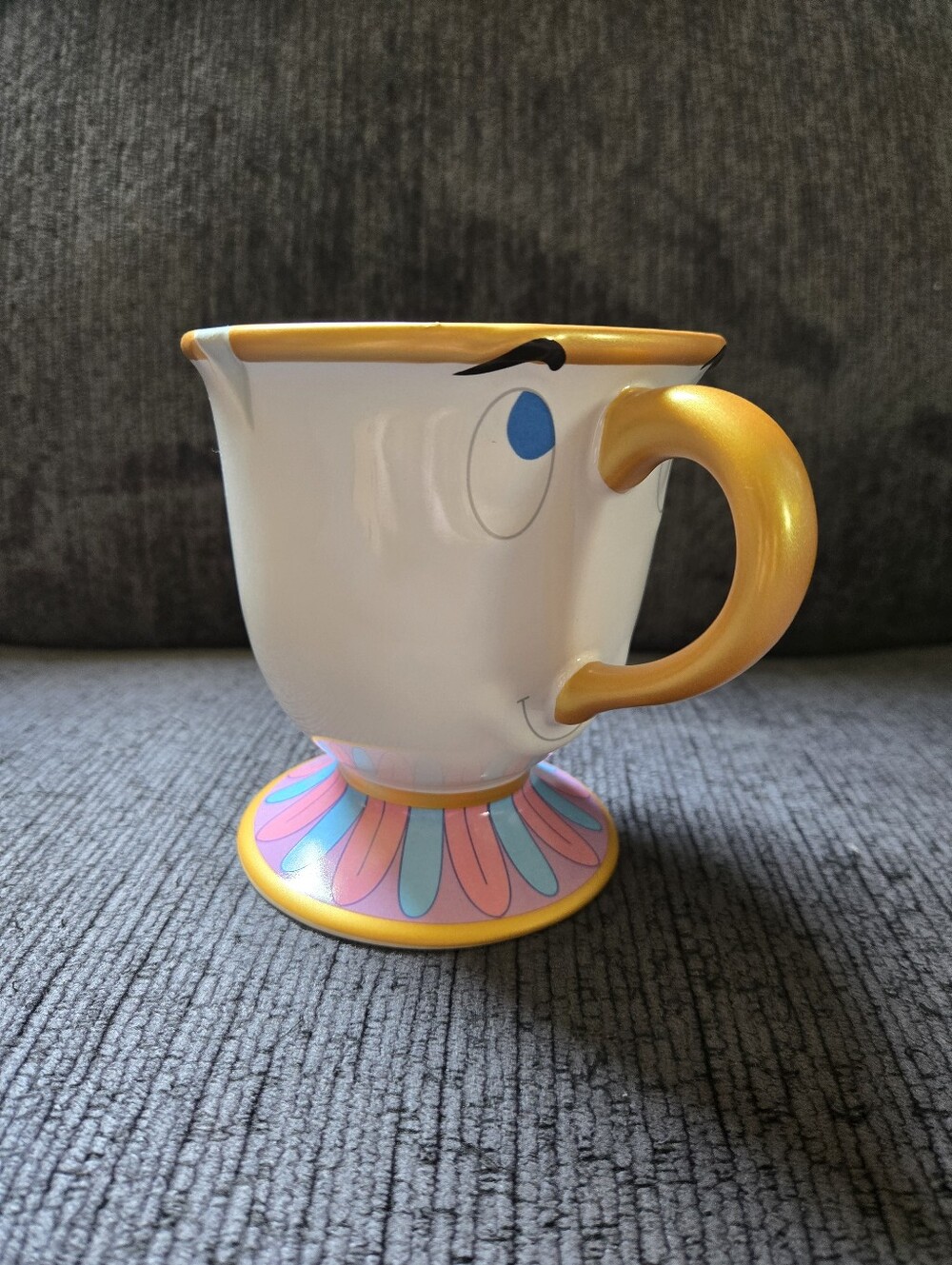Beauty And The Beast Chip Tea Ceramic Cup Coffee Mug Disney World Parks Store